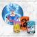 PAINEL E TRIO DRAGON BALL