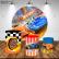 PAINEL E TRIO HOT WHEELS