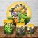 PAINEL E TRIO PLANTS VS ZOMBIES