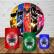 PAINEL E TRIO POWER RANGERS