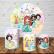 PAINEL E TRIO PRINCESAS DA DISNEY