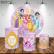 PAINEL E TRIO PRINCESAS DA DISNEY