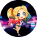 PAINEL REDONDO ALERQUINA CUTE