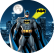 PAINEL REDONDO BATMAN