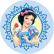 PAINEL REDONDO BRANCA DE NEVE