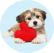 PAINEL REDONDO CACHORRINHOS