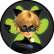 PAINEL REDONDO CAT NOIR