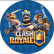 PAINEL REDONDO CLASH ROYALE