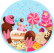 PAINEL REDONDO CONFEITARIA