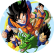 PAINEL REDONDO DRAGON BALL