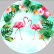 PAINEL REDONDO FLAMINGO