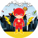 PAINEL REDONDO FLASH