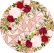 PAINEL REDONDO FLORAL
