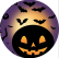 PAINEL REDONDO HALLOWEEN