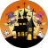 PAINEL REDONDO HALLOWEEN
