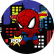 PAINEL REDONDO HOMEM ARANHA CUTE