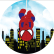 PAINEL REDONDO HOMEM ARANHA CUTE