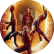 PAINEL REDONDO HOMEM ARANHA