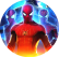 PAINEL REDONDO HOMEM ARANHA