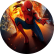 PAINEL REDONDO HOMEM ARANHA