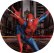 PAINEL REDONDO HOMEM ARANHA