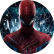 PAINEL REDONDO HOMEM ARANHA