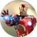 PAINEL REDONDO HOMEM DE FERRO