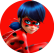 PAINEL REDONDO LADY BUG