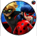 PAINEL REDONDO LADY BUG