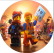 PAINEL REDONDO LEGO