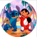 PAINEL REDONDO LILO STITCH