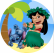 PAINEL REDONDO LILO STITCH