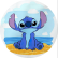 PAINEL REDONDO LILO STITCH