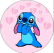 PAINEL REDONDO LILO STITCH