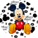 PAINEL REDONDO MICKEY MOUSE