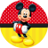 PAINEL REDONDO MICKEY MOUSE