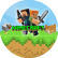 PAINEL REDONDO MINECRAFT
