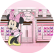 PAINEL REDONDO MINNIE ROSA