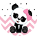 PAINEL REDONDO PANDA