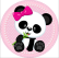 PAINEL REDONDO PANDA