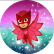 PAINEL REDONDO PJ MASKS