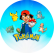 PAINEL REDONDO POKÉMON