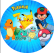 PAINEL REDONDO POKÉMON