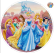 PAINEL REDONDO PRINCESAS DA DISNEY