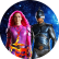 PAINEL REDONDO SHARK BOY E LAVA GIRL