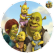 PAINEL REDONDO SHREK