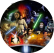 PAINEL REDONDO STAR WARS