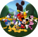 PAINEL REDONDO TURMA DO MICKEY
