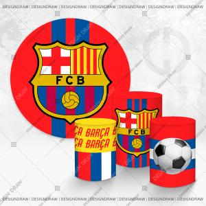 PAINEL E TRIO BARCELONA TECIDO   MALHA  PREMIUM  