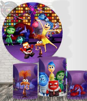 PAINEL E TRIO  DIVERTIDAMENTE TECIDO   MALHA  PREMIUM  